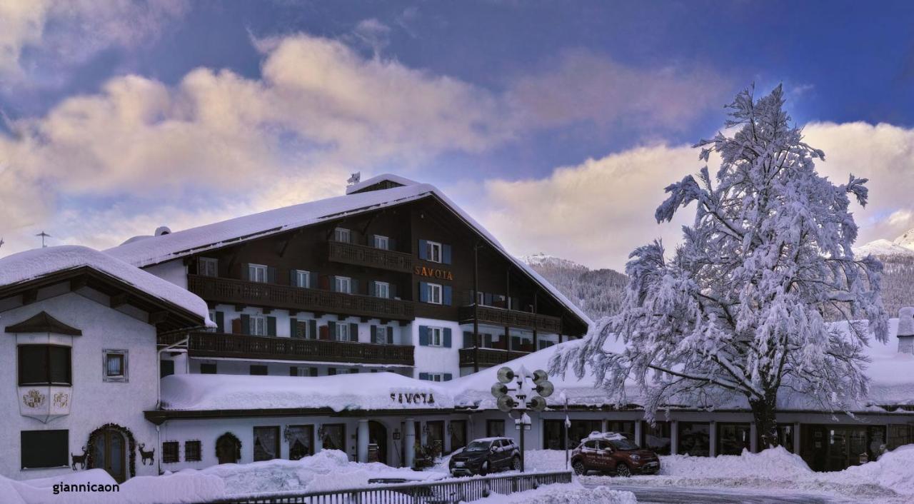 Hotel Savoia Dal 1924 San Martino Di Castrozza Bagian luar foto